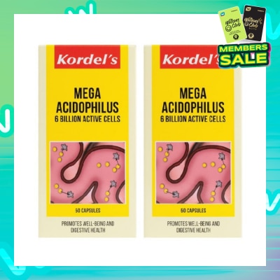 KORDEL'S Mega Acidophilus 50s Twinpack