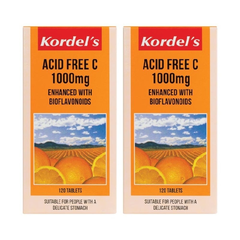 Acid Free C 1000 mg 120s Twinpack