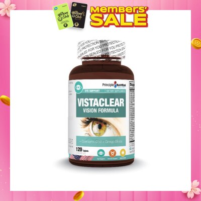 PRINCIPLE NUTRITION Vista Clear Vision 120 Capsules (Expiry: Jun`2026)