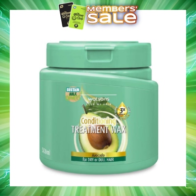 WATSONS - Avocado Conditioning Hair Treatment Wax for Dry or Dull Hair 500ml
