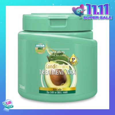 WATSONS Avocado Conditioning Hair Treatment Wax for Dry or Dull Hair 500ml