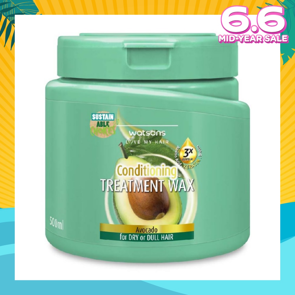 Avocado Conditioning Hair Treatment Wax for Dry or Dull Hair 500ml