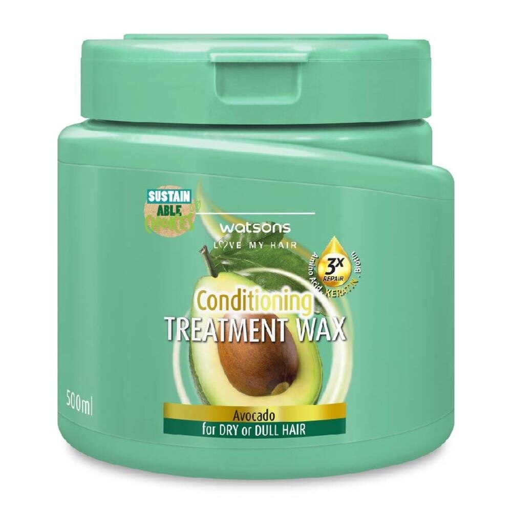 WATSONS Avocado Conditioning Hair Treatment Wax for Dry or Dull Hair 500ml Shampoo Conditioner Watsons Singapore