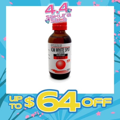 ICM PHARMA - White Spot Lotion (For Fungal Infection Treatment) 100ml