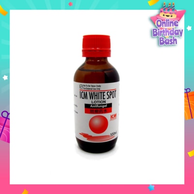 ICM PHARMA White Spot Lotion (For Fungal Infection Treatment) 100ml