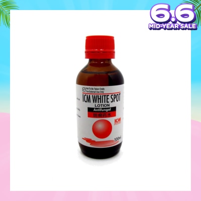 ICM PHARMA White Spot Lotion (For Fungal Infection Treatment) 100ml