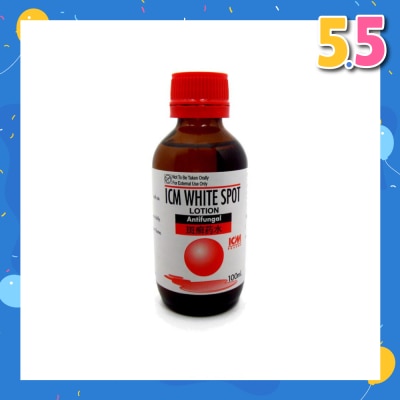 ICM PHARMA White Spot Lotion (For Fungal Infection Treatment) 100ml