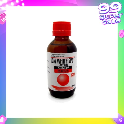 ICM PHARMA White Spot Lotion (For Fungal Infection Treatment) 100ml