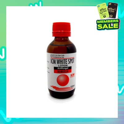 ICM PHARMA White Spot Lotion (For Fungal Infection Treatment) 100ml