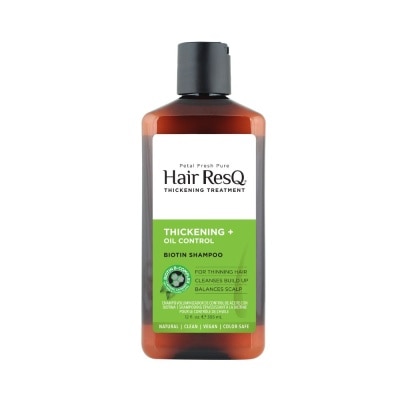 PETAL FRESH Hair ResQ Thickening + Oil Control Treatment Biotin Shampoo 355ml