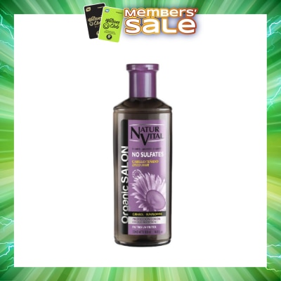 NATURVITAL - Organic Salon No Sulfates Colour Protect Shampoo (For Colour Treated Hair) 300ml