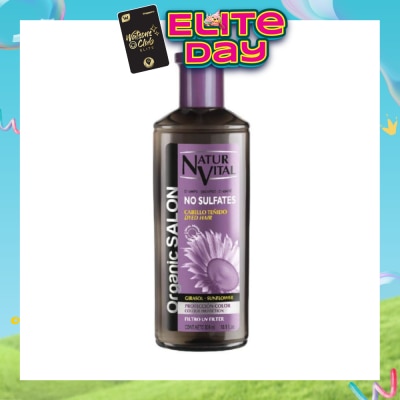 NATURVITAL - Organic Salon No Sulfates Colour Protect Shampoo (For Colour Treated Hair) 300ml