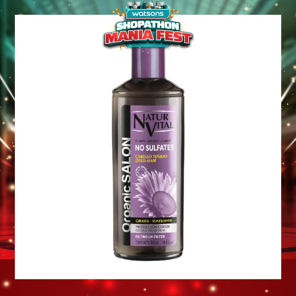 Organic Salon No Sulfates Colour Protect Shampoo (For Colour Treated Hair) 300ml
