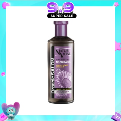 NATURVITAL - Organic Salon No Sulfates Colour Protect Shampoo (For Colour Treated Hair) 300ml image