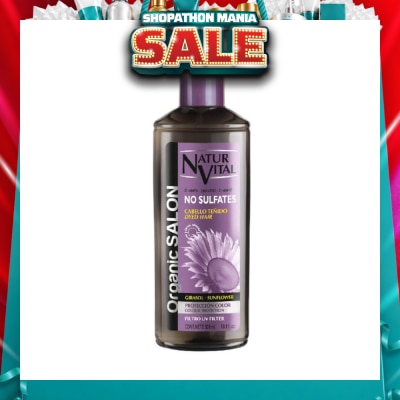 NATURVITAL - Organic Salon No Sulfates Colour Protect Shampoo (For Colour Treated Hair) 300ml