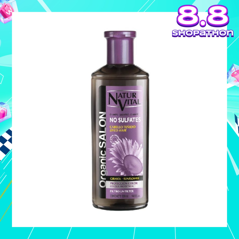 Organic Salon No Sulfates Colour Protect Shampoo (For Colour Treated Hair) 300ml