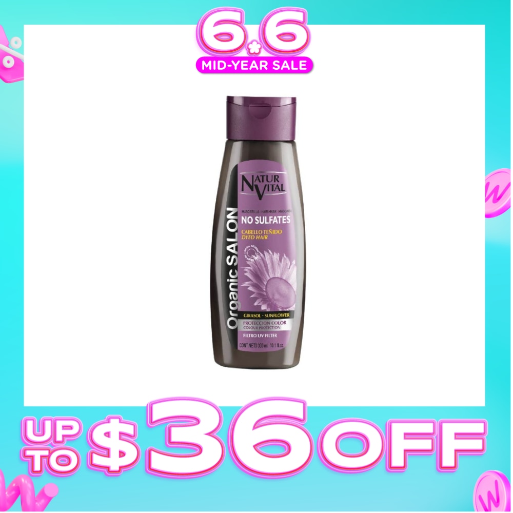 Organic Salon No Sulfates Colour Protect Conditioner Mask (For Colour Treated Hair) 300ml