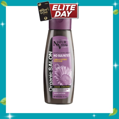 NATURVITAL Organic Salon No Sulfates Colour Protect Conditioner Mask (For Colour Treated Hair) 300ml image