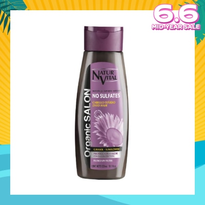 NATURVITAL Organic Salon No Sulfates Colour Protect Conditioner Mask (For Colour Treated Hair) 300ml