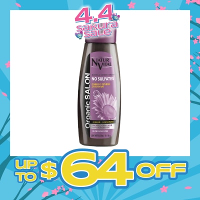 NATURVITAL - Organic Salon No Sulfates Colour Protect Conditioner Mask (For Colour Treated Hair) 300ml