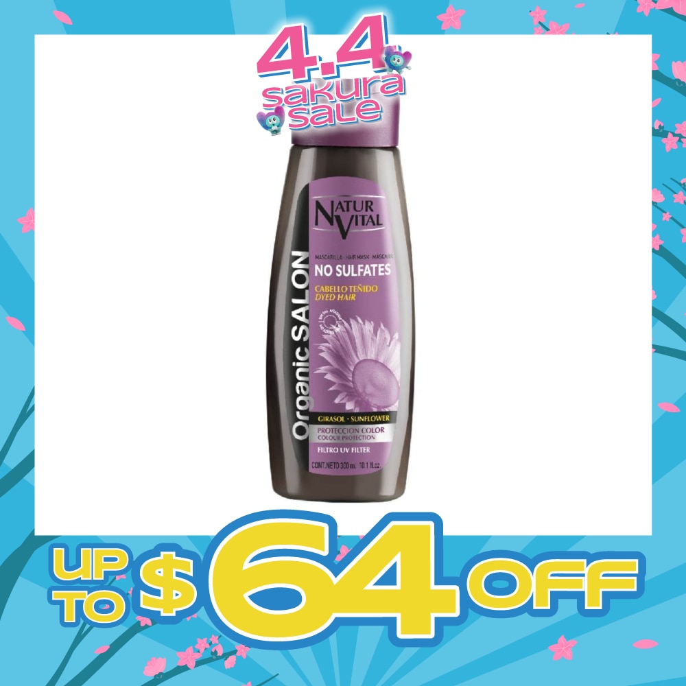 Organic Salon No Sulfates Colour Protect Conditioner Mask (For Colour Treated Hair) 300ml