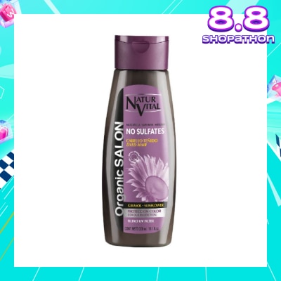 NATURVITAL Organic Salon No Sulfates Colour Protect Conditioner Mask (For Colour Treated Hair) 300ml