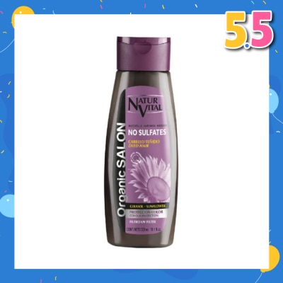 NATURVITAL Organic Salon No Sulfates Colour Protect Conditioner Mask (For Colour Treated Hair) 300ml