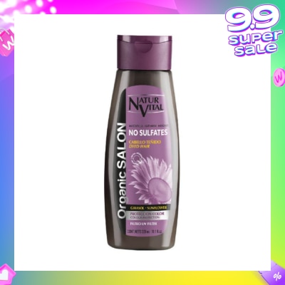 NATURVITAL Organic Salon No Sulfates Colour Protect Conditioner Mask (For Colour Treated Hair) 300ml