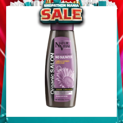 NATURVITAL - Organic Salon No Sulfates Colour Protect Conditioner Mask (For Colour Treated Hair) 300ml