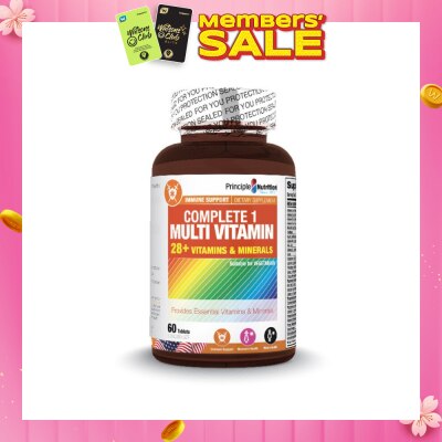 PRINCIPLE NUTRITION Complete 1 MultiVitamin 60 Capsules