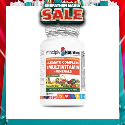 PRINCIPLE NUTRITION - Ultimate Complete 1 Multivitamin + Minerals 60s