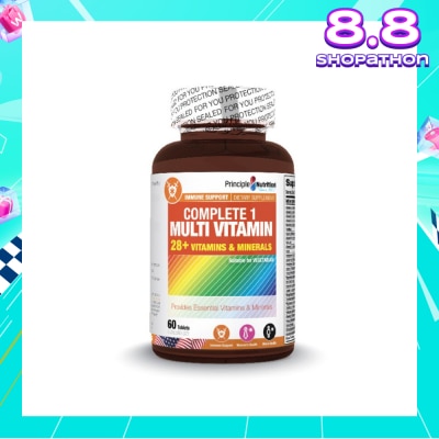 PRINCIPLE NUTRITION Complete 1 MultiVitamin 60 Capsules