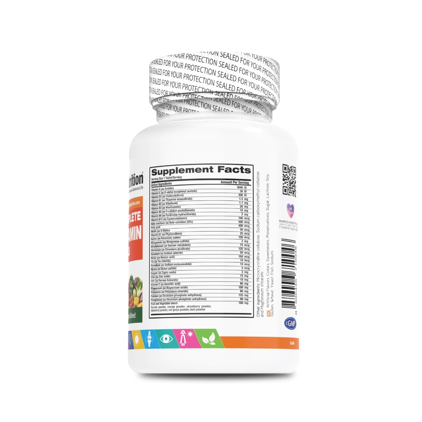 Ultimate Complete 1 Multivitamin + Minerals 60s