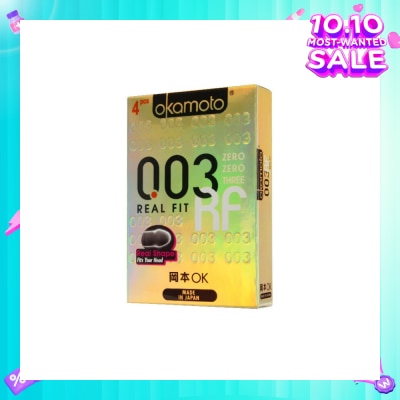 OKAMOTO® 0.03 Real Fit 4s