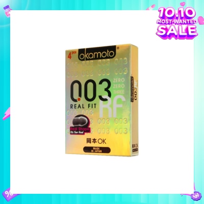 OKAMOTO® 0.03 Real Fit 4s