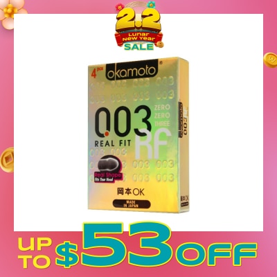 OKAMOTO® 003 Real Fit 4s