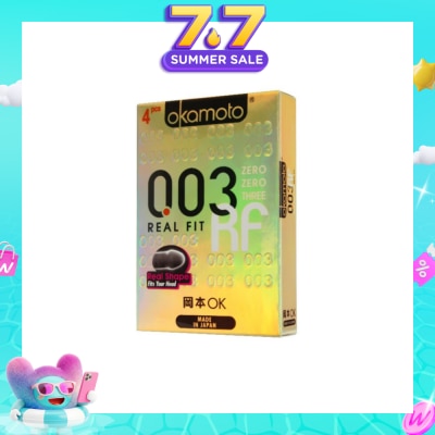 OKAMOTO® - 003 Real Fit 4s