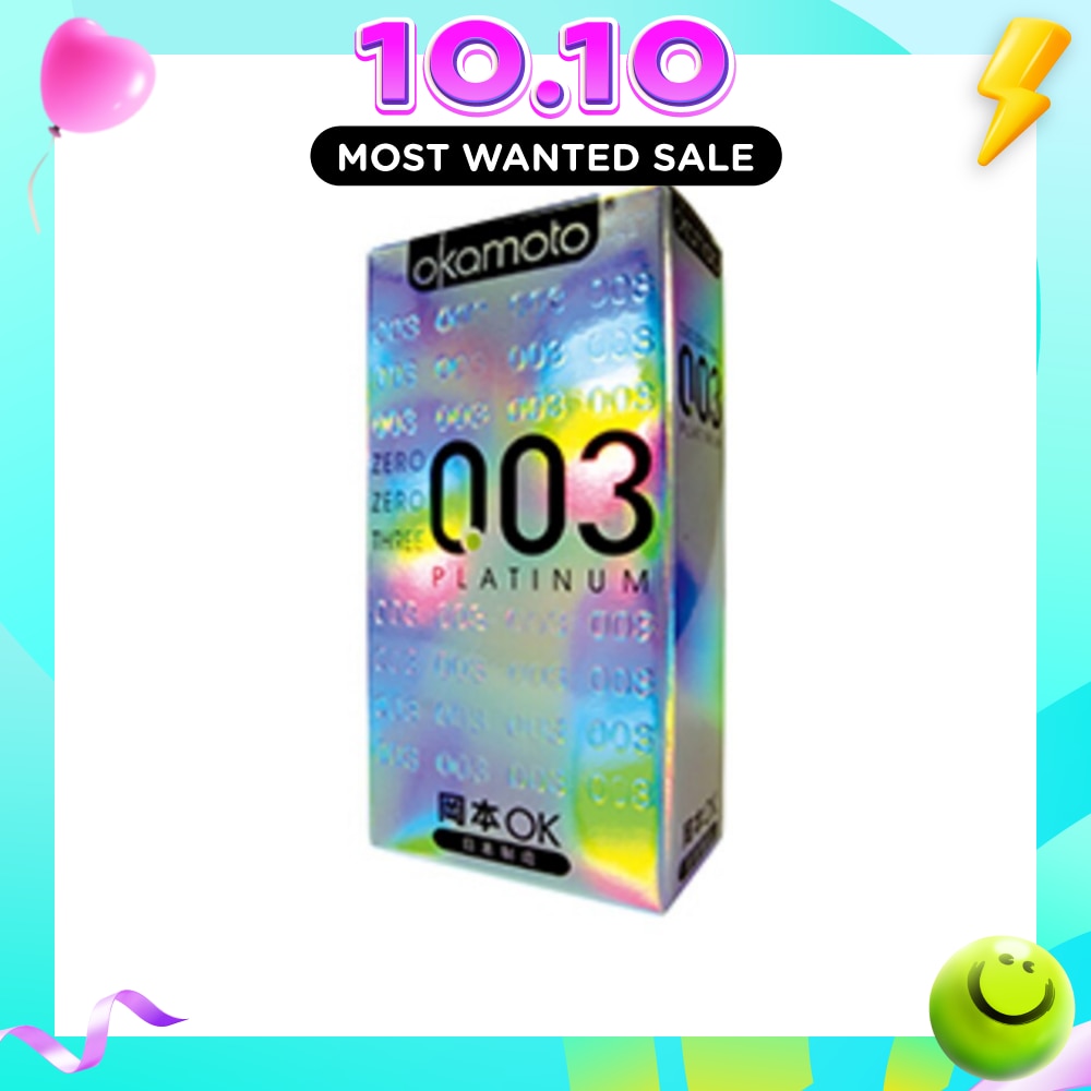 0.03 Platinum Latex Condoms 10S image