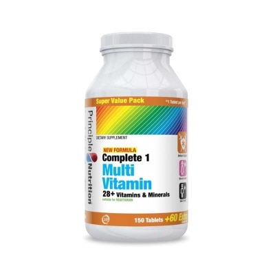 PRINCIPLE NUTRITION Complete 1 Multi Vitamin Jumbo 210s