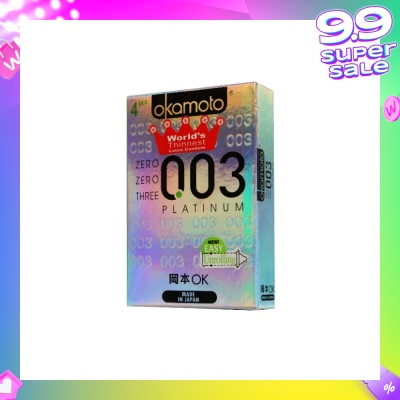 OKAMOTO® 003 Platinum 4s