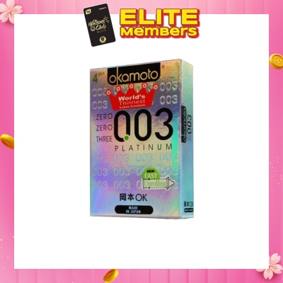 OKAMOTO® 003 Platinum 4s