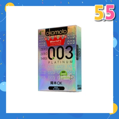 OKAMOTO® 003 Platinum 4s