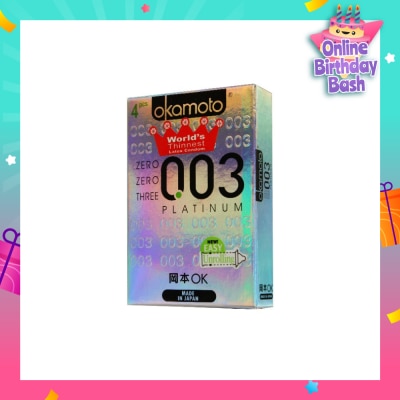OKAMOTO® 003 Platinum 4s