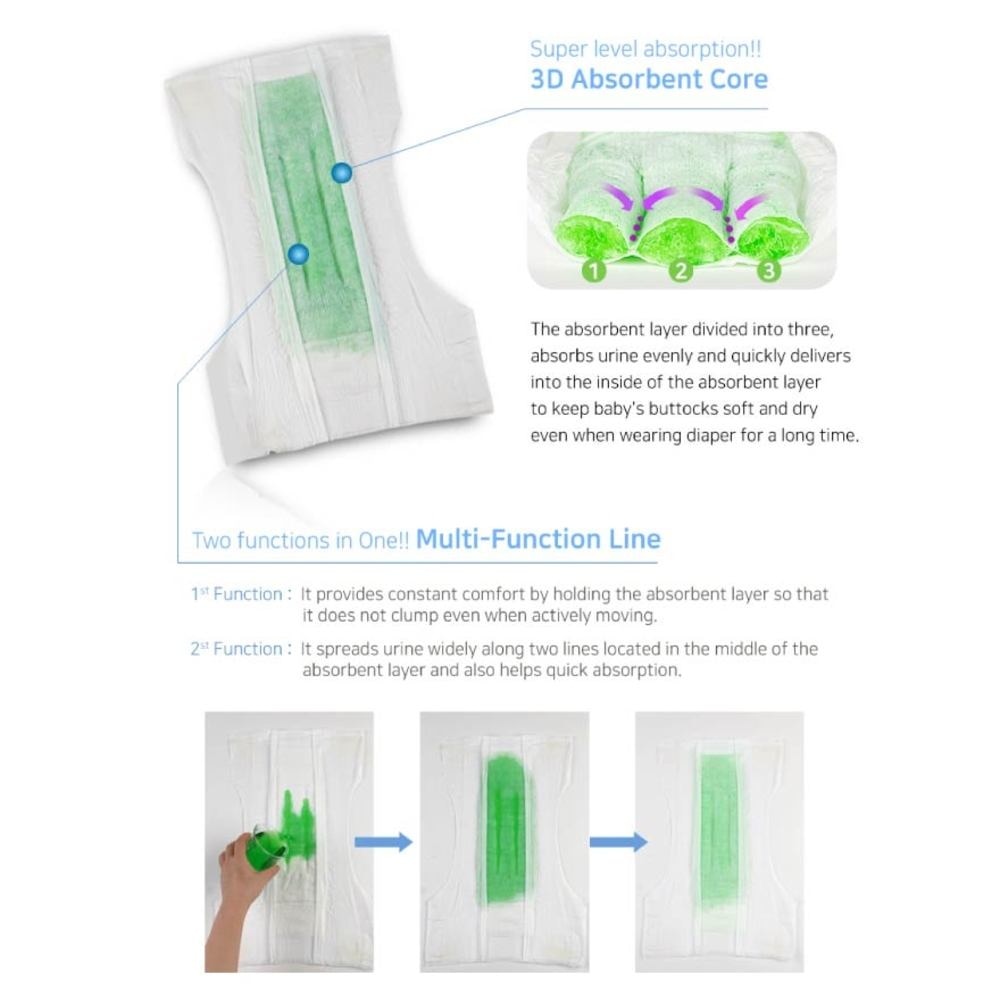 Baby Diaper Band Type Size XL Chlorine Free PEFC & FSC Certified (Best For Babies Weighing 13Kg++) 22s