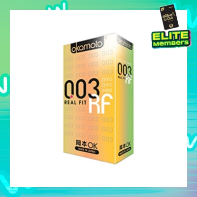 OKAMOTO® 0.03 Real Fit Latex Condoms 10S
