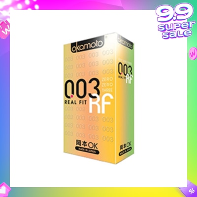 OKAMOTO® 0.03 Real Fit Latex Condoms 10S