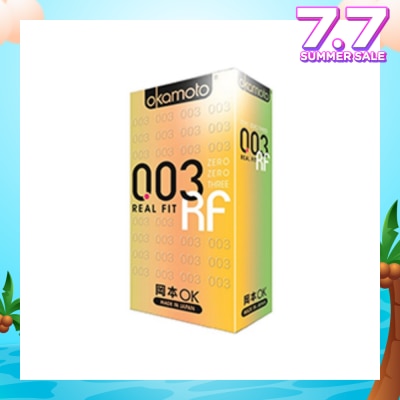OKAMOTO® 0.03 Real Fit Latex Condoms 10S