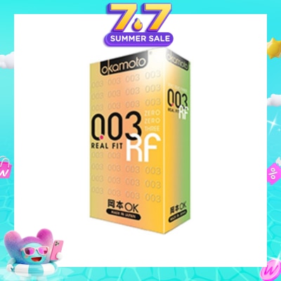 OKAMOTO® - 0.03 Real Fit Latex Condoms 10S