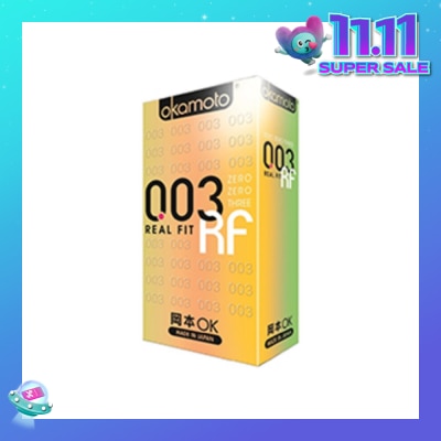 OKAMOTO® 0.03 Real Fit Latex Condoms 10S