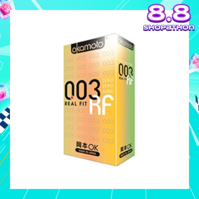 OKAMOTO® 0.03 Real Fit Latex Condoms 10S